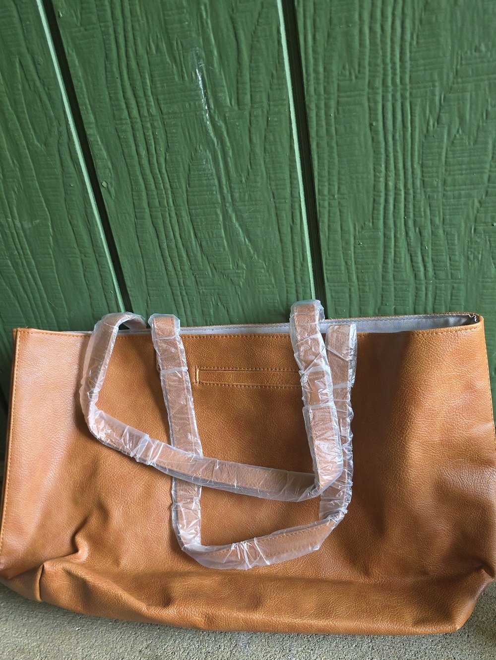 thirty-one Tan Tote Bag with Double Handles